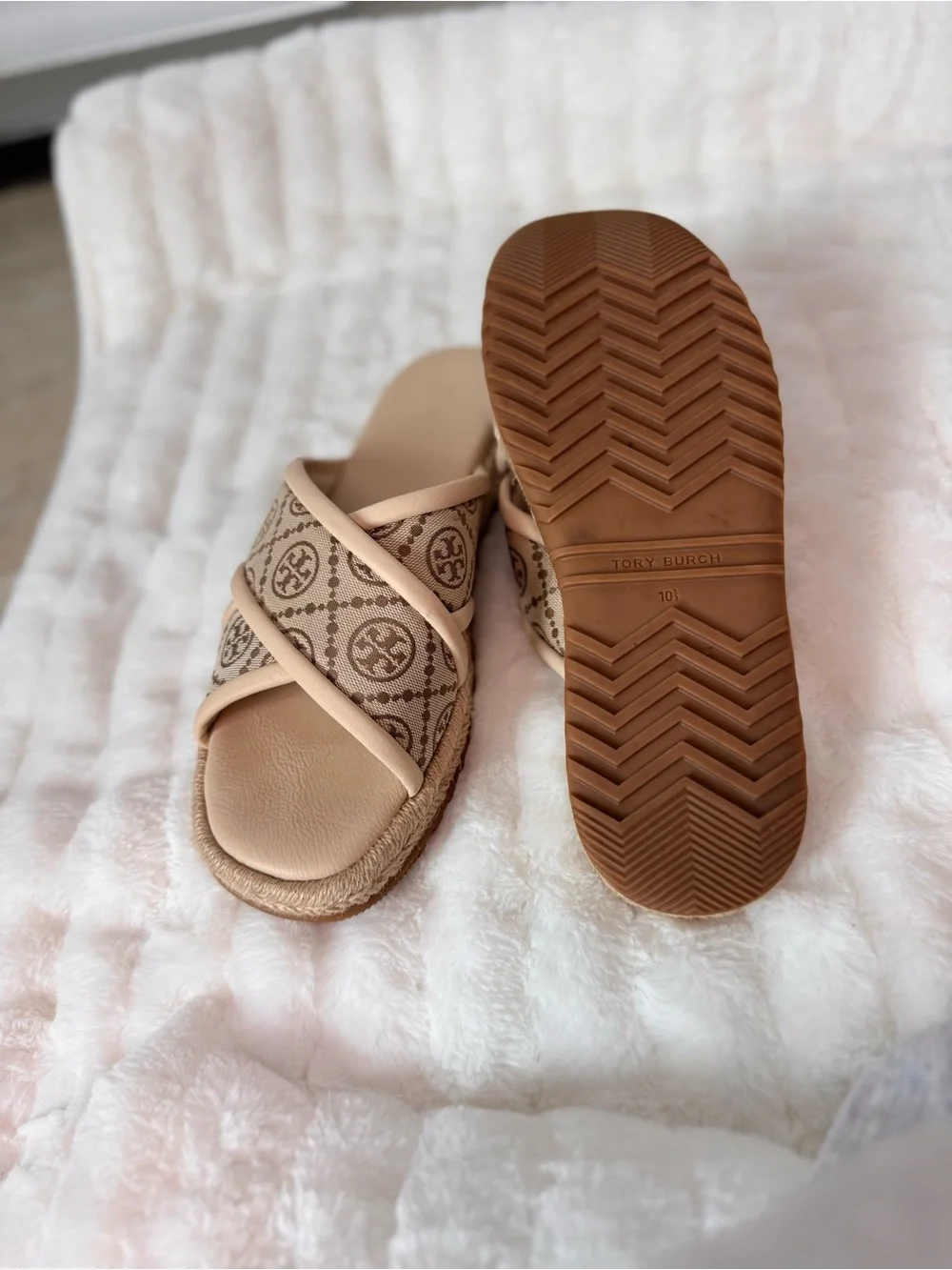 Tory Burch comfortable beige